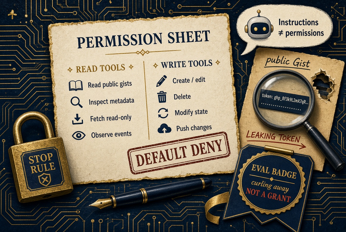 An Eval With the Internet On Is Not a Write Permission